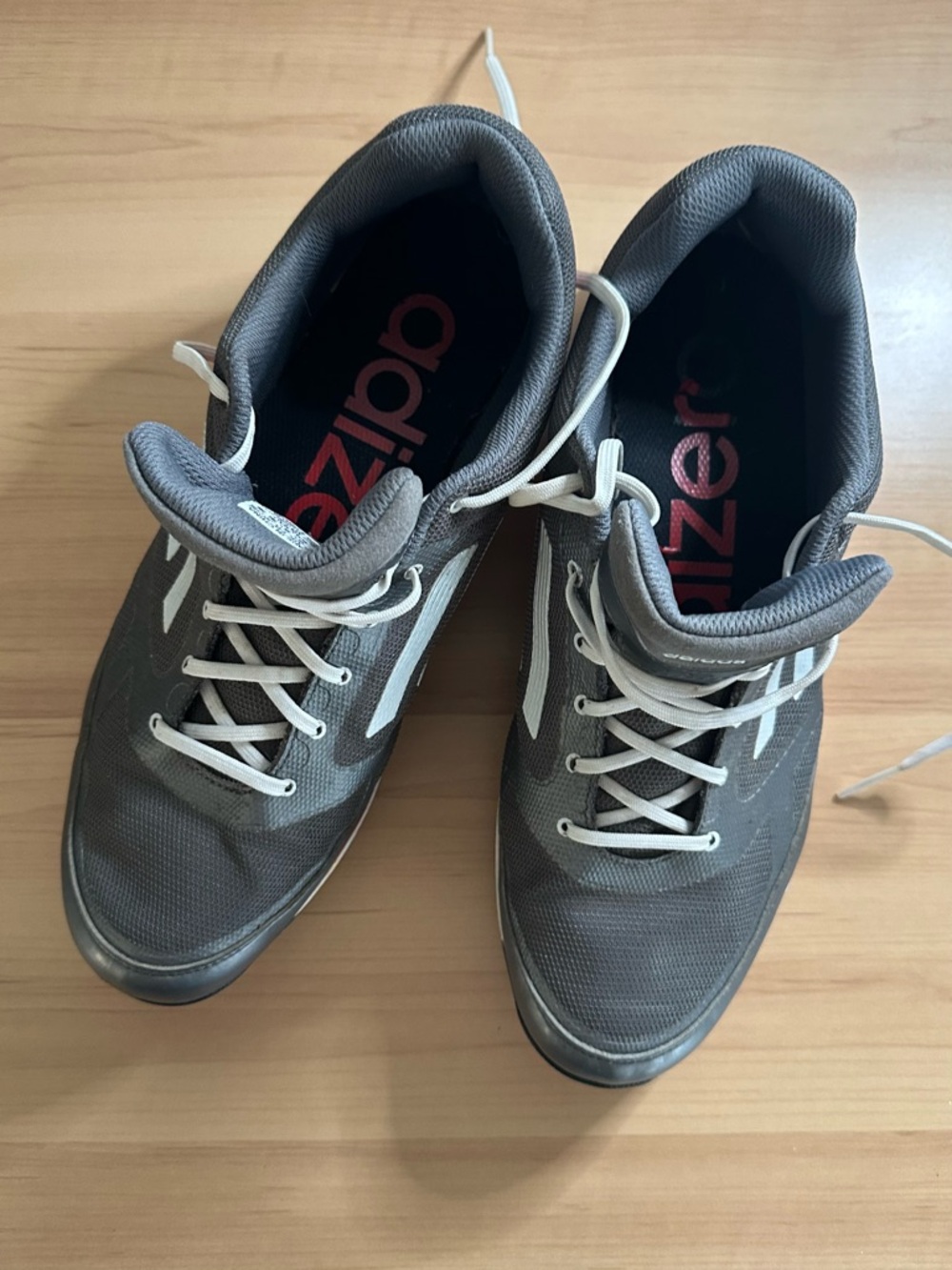 Adidas Adizero Gray Red Cleats | Men’s 11.5 - Picture 8 of 9